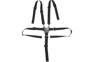 Harnais de sécurité 5 points universel pour bébé, adaptable sur chaise haute, poussette, landau, etc.