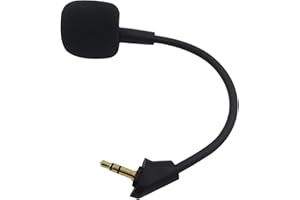 Xingsiyue Micrófono de Repuesto Compatible con HyperX Cloud Alpha/Alpha Cloud9/Cloud Alpha S Auriculares para Juegos - Audio Mic w/Esponja Cubierta