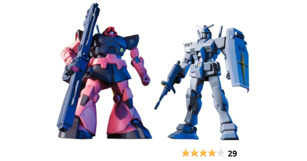 Bandai Hobby Hguc 1 144 Rx 78 3 Gundam Char S Rick Dom Mobile Suit Gundam Msv Model Kit Amazon Co Uk Toys Games