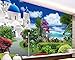 Produktbild MBWLKJ 3D Tapete Benutzerdefinierte Wandbild 3D Fototapete Ägäis Garten Home Decor Malerei 3D Wandbilder Wallpaper-250cmx175cm