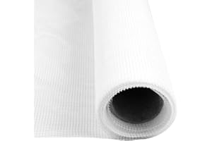 Windhager Insektenschutz Fliegengitter Insektenschutzgewebe aus hochwertigem Fiberglas, Maschenfest verschweißt, UV-beständig, 100 x 250 cm, Weiß, 120 x 250 cm, 03444