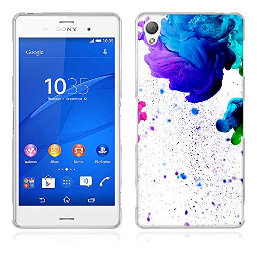 Funda Sony Xperia Z3-Fubaoda-Alta Calidad Serie de Artística,Fina,Resistente a los arañazos en su parte trasera,Amortigua los golpes,funda protectora anti-golpes para Sony Xperia Z3(L55T L55U)