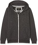 V-Ausschnitt Detail Quiksilver Jungen Everydayzipyth B Otlr Ktfh Fleece Top, Licorice/Heather, S/10