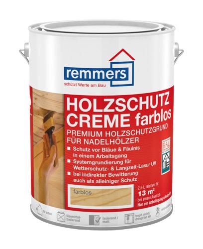 Remmers Holzschutz-Creme - weiß 5L