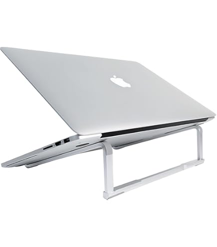 Supporto Per Laptop Regolabile ZMREN - Per PC 11-17.3 Pollici, Design Ergonomico, Raffreddamento Integrato - Foto 6