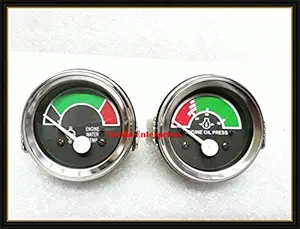 Generic AT104658 AT164542 Engine Oil, Water Temperature Gauges set for John Deere fits in 450G 550G 555G 650G 350 350B 350C 350D 35D+