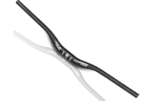 LOVEJIA Manillar de Carbono para Bicicleta de Montaña y Carretera - MTB 31,8 mm, 740mm/74cm - Para Descenso