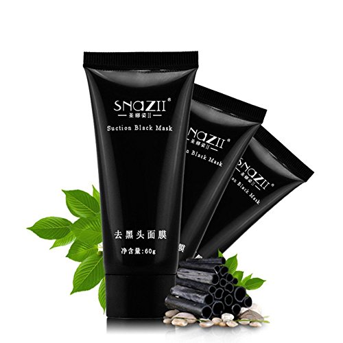 Mabox blackhead remover,Tearing style Deep Cleansing purifying peel off,acne treatment,black mud face mask(60g) - 2