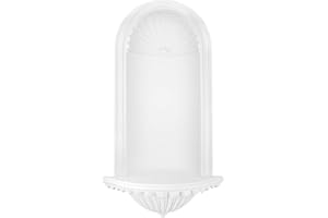 Base para nicho de pared | poliuretano resistente a impactos preimprimado | consola | decoración de jardín | estuco | blanco | PU | Hexim Perfect | K6006