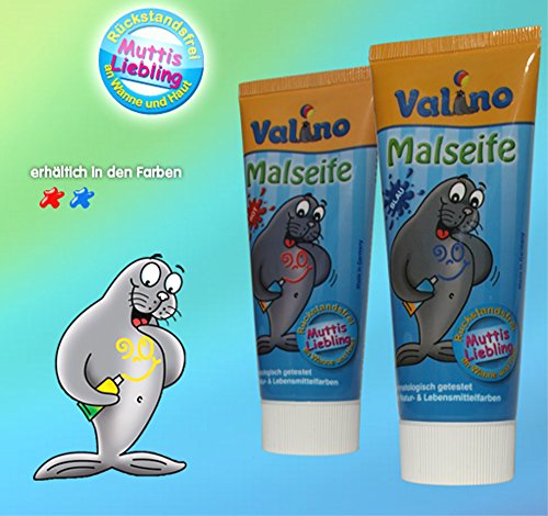 Valino Kinder Badespaß 6 tlg Geschenk set Knisterbad Badefarben uvm - 4