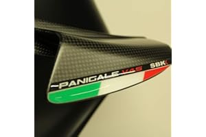 VULTURBIKE Bandiere Italiane 3D Superbike compatibili per Ducati Panigale V4 / V4S / V4R