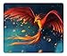 Produktbild Brain114 High Quality Textured Surface Painting Phoenix Non-Slip Rubber Mousepad Durable Gaming Mouse Pads