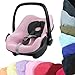 Produktbild BAMBINIWELT Sommerbezug, Schonbezug, Bezug aus Frottee für MAXI-COSI PEBBLE Babyschale (hellrosa)
