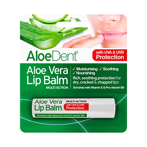 Optima Aloe Vera Sun Protect Lip Balm Tea-Tree 4 g