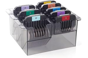 WAHL - Set Peines Metal codificados por Colores, Longitudes: 3, 6, 10, 13, 16, 19, 22, 25mm