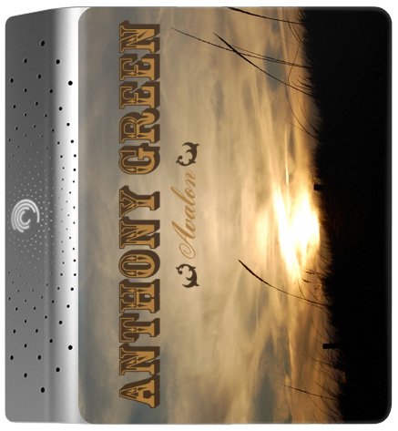 Preisvergleich Produktbild MusicSkins Anthony Green Avalon Schutzfolie / Klebefolie für Seagate FreeAgent Desk