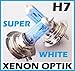 Produktbild 2 x H7 12v 55w PX26d Birne Halogen Autolampen DUO / SET / 2 Stueck XENON LOOK WHITE WEISS - Long Life StVO Zugelassen