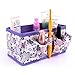 Produktbild TPulling Tasche Bright Make-up Kosmetik Aufbewahrungsbox Organizer Faltbare Stationäre Container (lila)