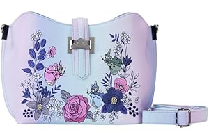 Loungefly Sleeping Beauty 65th Anniversary Floral Crossbody Bag Disney