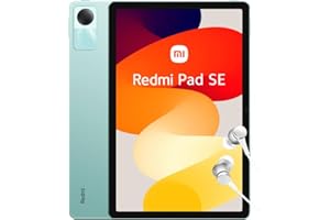 ‎XIAOMI Xiaomi Redmi Pad SE (tablet), wyświetlacz 11" FHD+, bateria 8000 mAh, 4GB RAM +128 GB, zielony