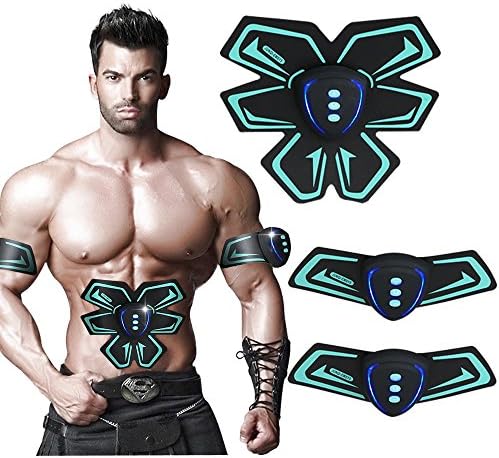 Shuainiu Abdominal Muscle Toner Training Body Fit Toning Belt Home/Office Workout Equipment Support Men&amp;Women