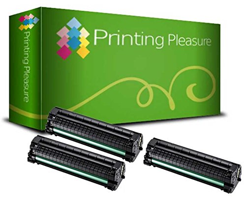3 Toner kompatibel zu MLT-D1042S für Samsung ML-1660 ML-1665 ML-1670 ML-1675 ML-1860 ML-1865 ML-1865W SCX-3200 SCX-3201 SCX-3205 SCX-3205W SCX-3206 SCX-3217 SCX-3218 ML-1661 ML-1666 - Schwarz, hohe Kapazität