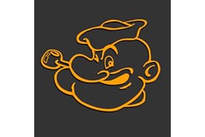 Decus Popeye XL 2327 (Arancia) // Adesivo OEM JDM Style Vinyl Transfer