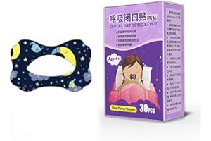 Cikiki Plastry oddechowe z zamkniętymi ustami, oddychaj odpowiednimi paskami, aby skorygować zły nawyk oddychania