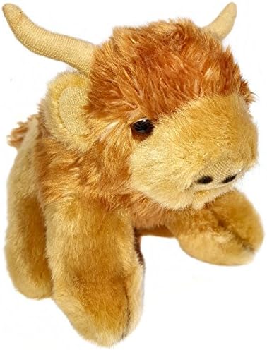 13cm Highland Cow Soft Toy