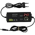 Jadeshay Adjustable Power Supply 3-36V Wide Range Adjustable Power Adapter Interference Free 60W Adjustable Power Supply 1.7A