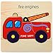 Produktbild squarex Holz Lovely Puzzle Educational Entwicklungs-Baby Kids Training Spielzeug Geschenk Baby Auto
