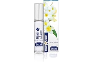 Helan Monoï de Tahiti - Parfum Femme Floral, Gourmand et Exotique, Eau de Toilette Légère à la Noix de Coco, Fleurs de Tiaré, Notes de Jasmin et Ambrées, Parfum Douce Vanille, Parfums Femme 10 ml