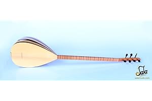 SALA MÜZIK ALETLERI Baglama turco in mogano e acero a collo lungo in vendita CSL-113
