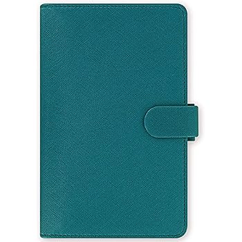 Filofax Saffiano Agenda Compact Zip Rouge – Organiseur Personnel Élégant Et Pratique En Cuir Aspect Saffiano