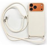 Coverzone iPhone 17 Pro Max ile Uyumlu &Ouml;zel &Uuml;retim Ayarlanabilir İpli Boyun Askılı Silikon Kılıf Kadife İ&ccedil; Yapılı Viper Boyun