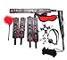 Price comparison product image (Pack Of 10)S-Ex Straps For Under Bed Restraints Bondage Romance S-Ex Play SM Bondage Restraining Fetish Fur Game Tie Up Handcuffs Mattress Harness Things Blindfold Whips Toys Adults Kit Couples,Adult S-Ex T-Oys Set,Red