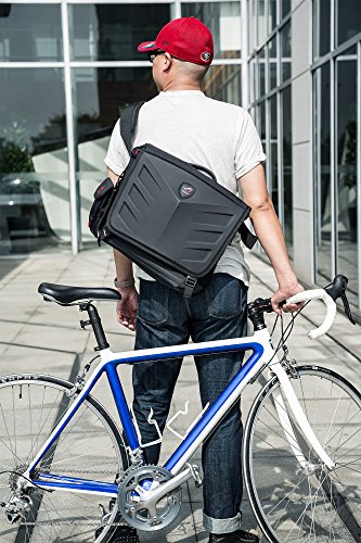 ASUS ROG Ranger Messenger Notebook Tasche  bis zu 15 6 Zoll  ergonomisches Design  Gucci-Polyester  Schwarz Rot