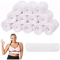 BH-Einlagen 12er Pack - Wiederverwendbarer Schwitzschutz Aus Baumwolle