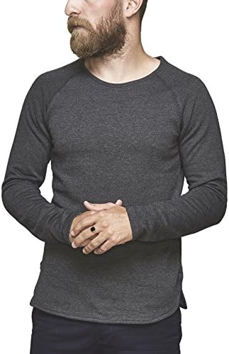 SUIT Men's Noos Noah-Q1072 Sweatshirt, Grau (Dark Grey Melange 5020), XL (Manufacturer Size: XL)