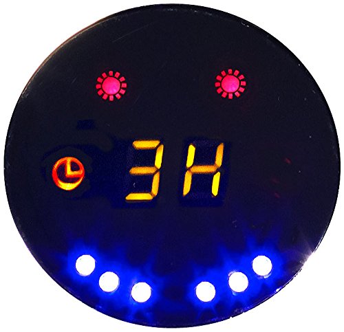 Sichler Haushaltsgeräte Keramik-Wandheizlüfter mit digitalem Thermostat, Fernbedienung, 2000 W - 4