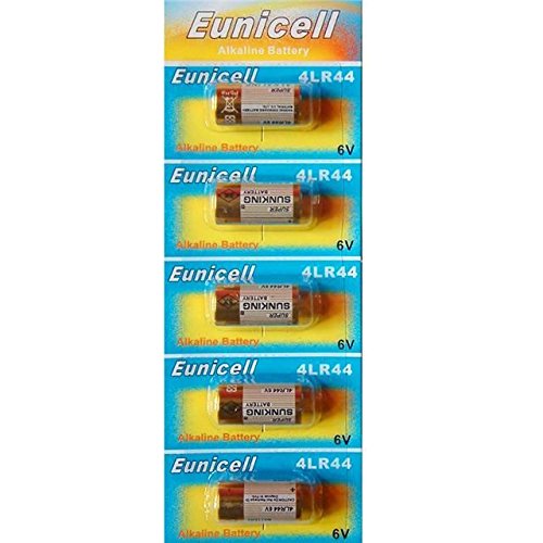 Vconcal(TM) 5 x 4LR44 6v Alkaline battery 476A A544 PX28 4G13 L1325