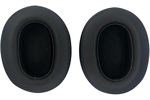 TECINITY Ersatz Ohrpolster für Sony WH-XB900N/WH-CH720N/WH-CH710N Kopfhörer, Ersatzpolster für Sony WH-CH720N/WH-CH710N/WH-XB900N, Weicherem Leder (Schwarz)
