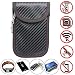 Produktbild D.ragon Signal Blocking Bag - Kohlefaser Signal Blocker für drahtlose Autoschlüssel, Keyless Entry, Handy-Signal-Abschirmbeutel