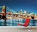 Produktbild New York City Skyline Wand Wandbild Foto Tapete Iconic View Aufkleber, XX Large 3000mm x 2400mm