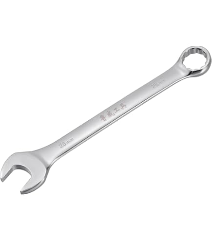 Chiave A Forcella 25x28 Mm - Acciaio Cromo Vanadio - Foto 9