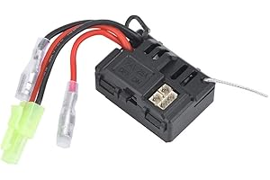 Drfeify RC wasserdichte Empfängerplatine, Ferngesteuerter LKW wasserdichte Empfängerplatine Platte Kompatibel mit 9300-9304 1/18 Modellauto, Zubehör für ModellautosModellauto-Zubehör