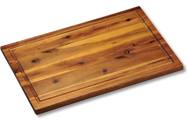 Kesper Skärbräda, akacia, brun, 40 x 26 x 1,5 cm