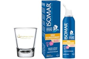 LUMACARE COSMETICS Isomar spray naso decongestionante bambini e adulti acqua di mare ipertonica per raffreddore sinusite e rinite allergica (Spray decongestionante con acido ialuronico 100 ml)