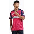 playR Mens IPL 2024 Rajasthan Royals Fan Jersey Half Sleeve