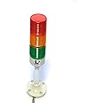 Litost® 3 Tier Signal Tower Lamp Light with Buzzer 24 Volt DC (RED/Green/Yellow)